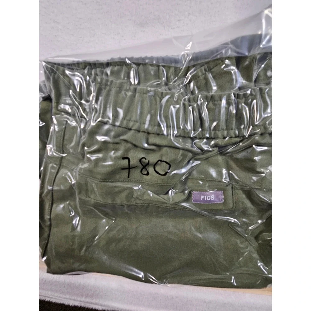 Figs Technical Collection Mens M Olive Green Scrub Jogger Pants M00SW2004